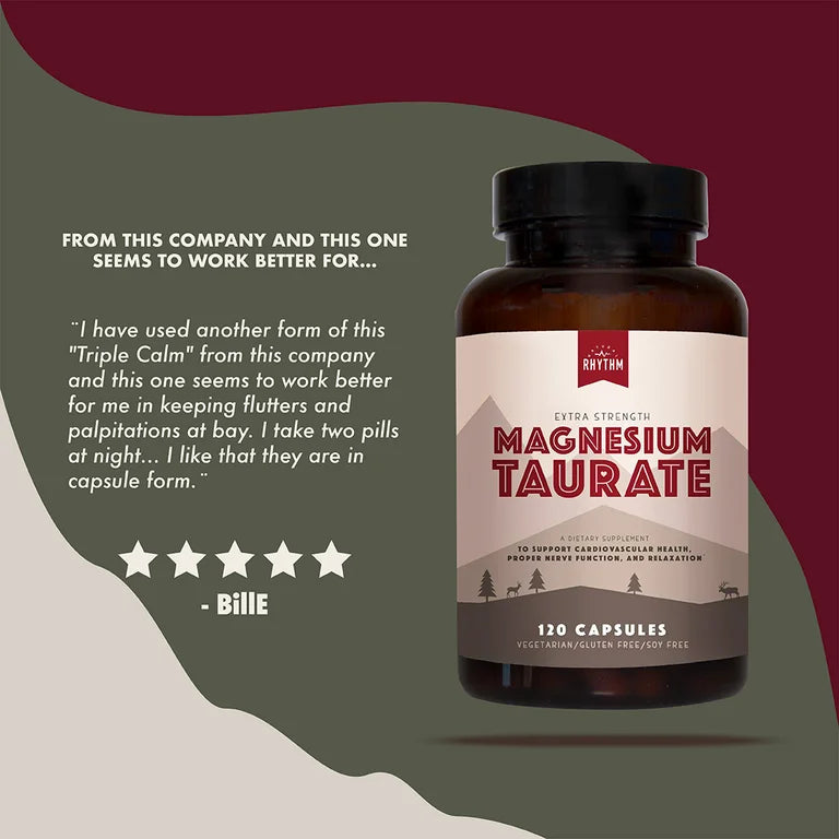 Natural Rhythm Magnesium Taurate X 120 Cápsulas