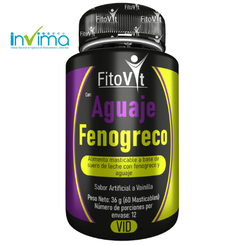 AGUAJE Y FENOGRECO X 60 UNIDADES