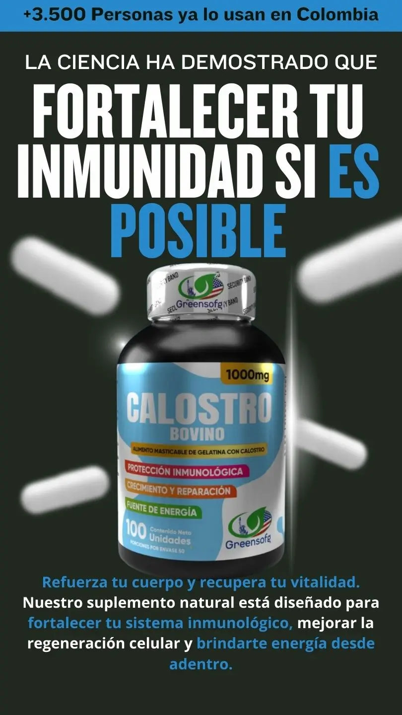 CALOSTRO BOVINO X 100 SOFTGELS X2 UND