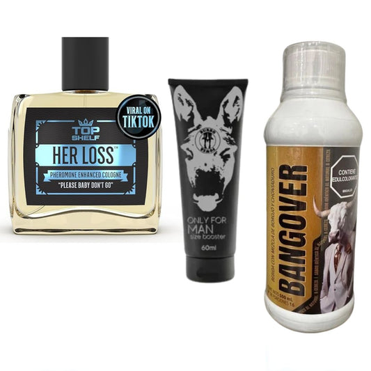 KIT MASCULINO TOP SHELF X 3 PRODUCTOS