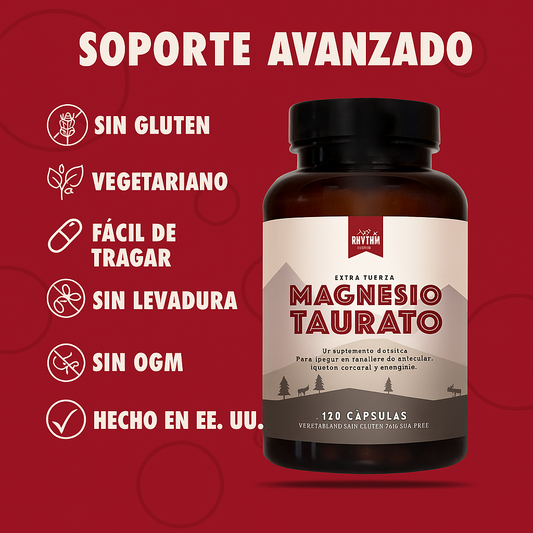Natural Rhythm Magnesium Taurate X 120 Cápsulas
