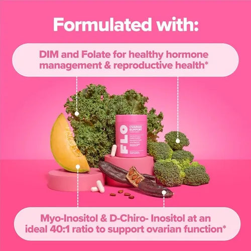 FLO – Apoyo Ovárico x 90 Cápsulas Veganas