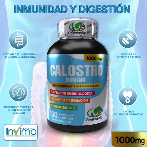 CALOSTRO BOVINO X 100 SOFTGELS X2 UND