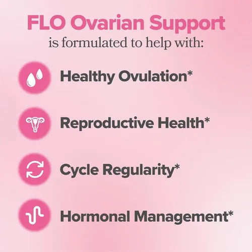 FLO – Apoyo Ovárico x 90 Cápsulas Veganas