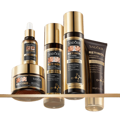 Kit Retinol Sadoer Caja De Lujo x5 Productos