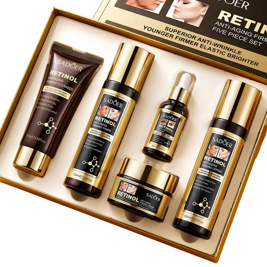 Kit Retinol Sadoer Caja De Lujo x5 Productos